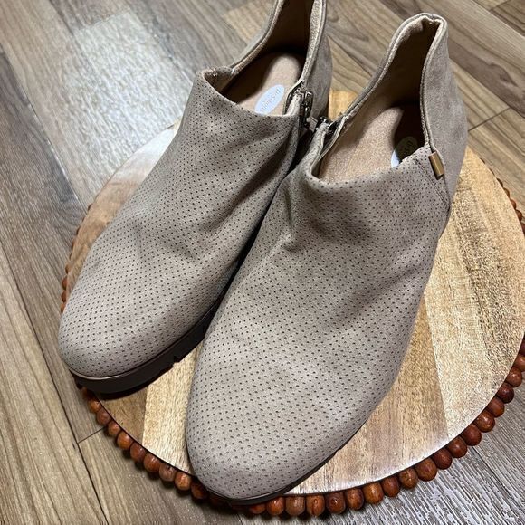 Dr. Scholl's Women's Whoa Loafer Sneaker Boot Toasted Taupe Microsuede Size‎ 7.5 - Picture 7 of 10